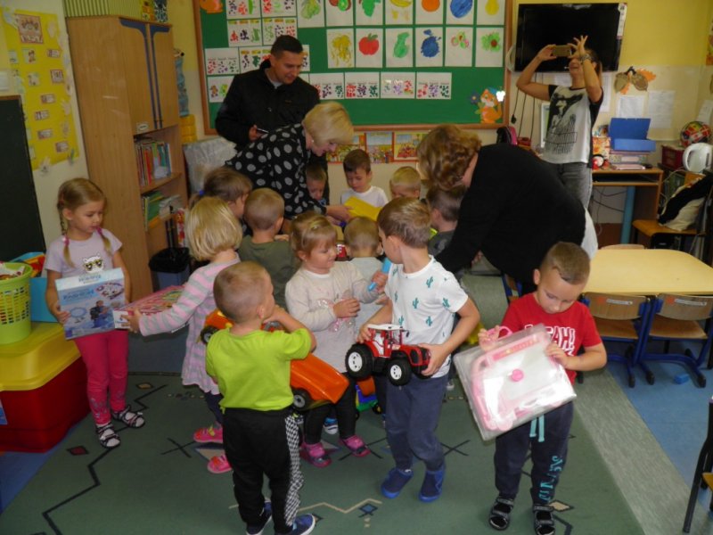 Marek Ziędalski w przedszkolu